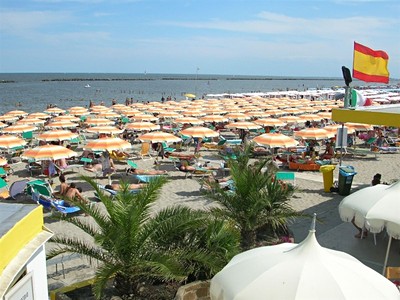 Kemp Mare e Pineta International (mobilní domy Lux), Lido degli Estensi, Itálie